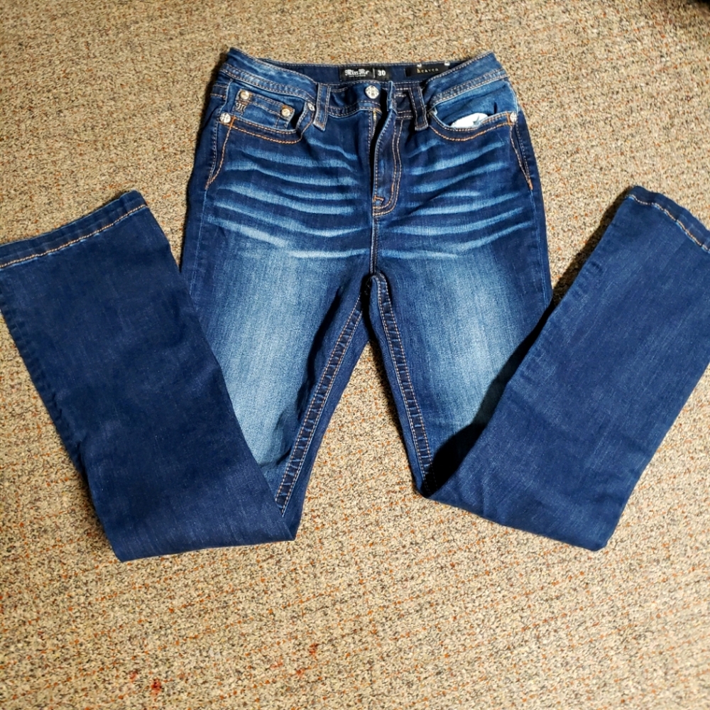 Miss Me Heaven, never worn,, boot cut size 30 mid Rise
